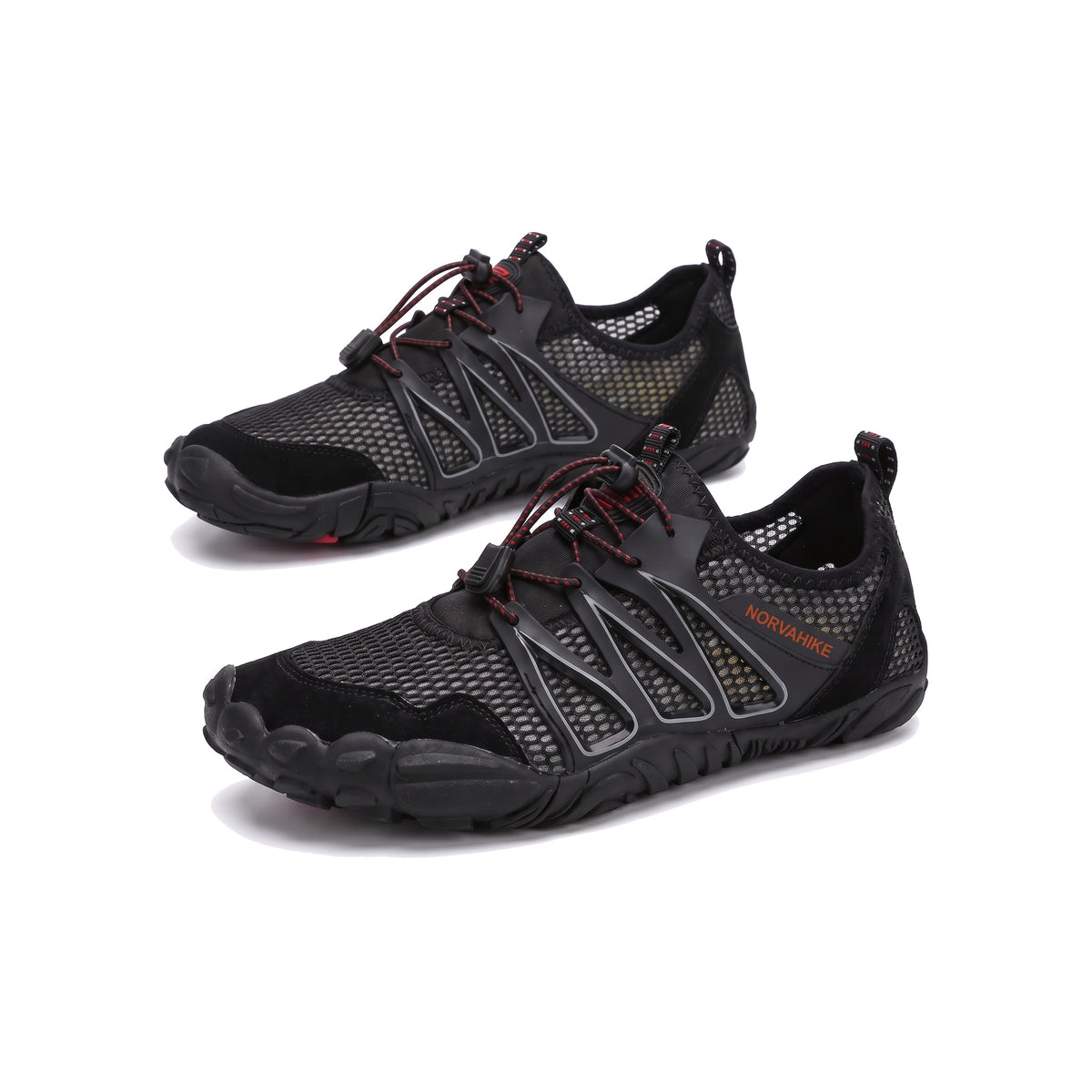 Norvaflex Barefoot Wide Toe Creek in Black