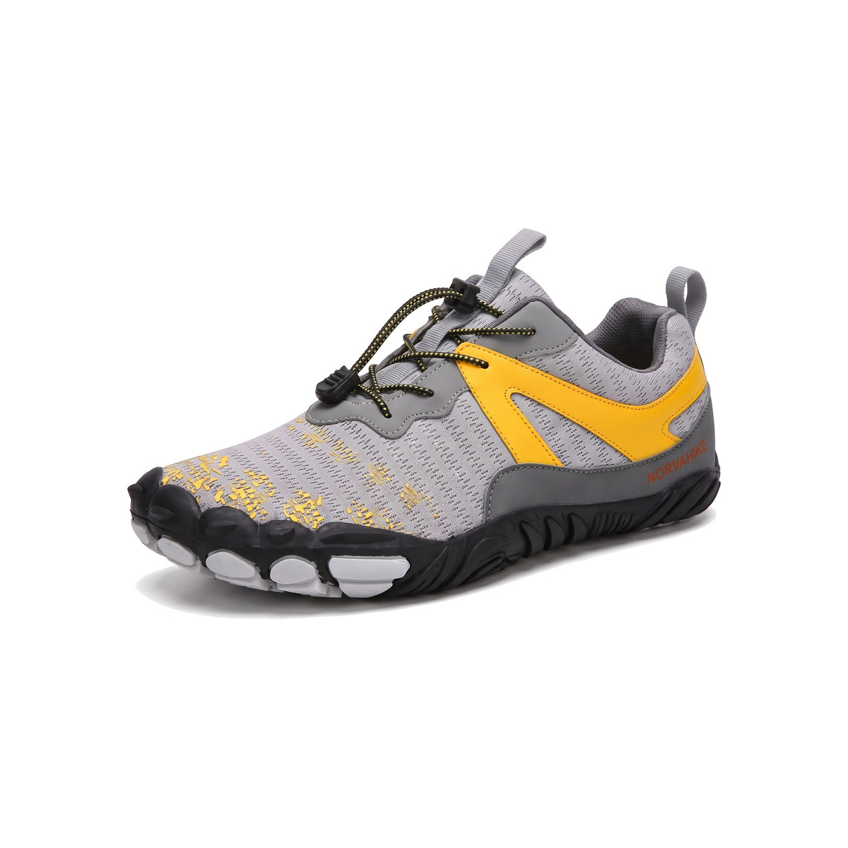 Norvaflex Barefoot Wide Toe Motion in Grey / Yellow