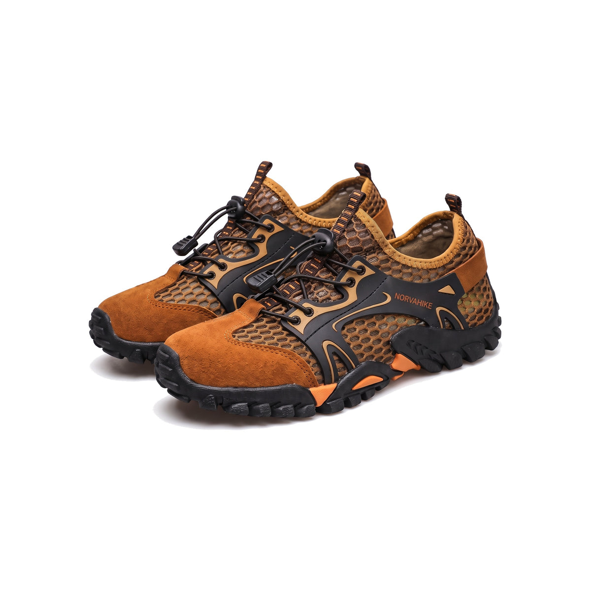 Norva Air Quickdry in Brown / Orange