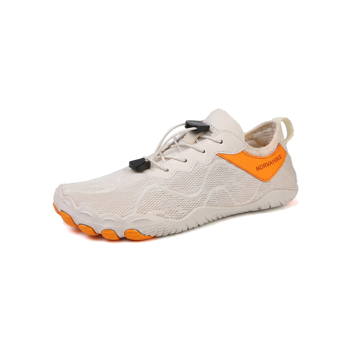Norvaflex Barefoot Wide Toe Sandbar in Navy / Yellow