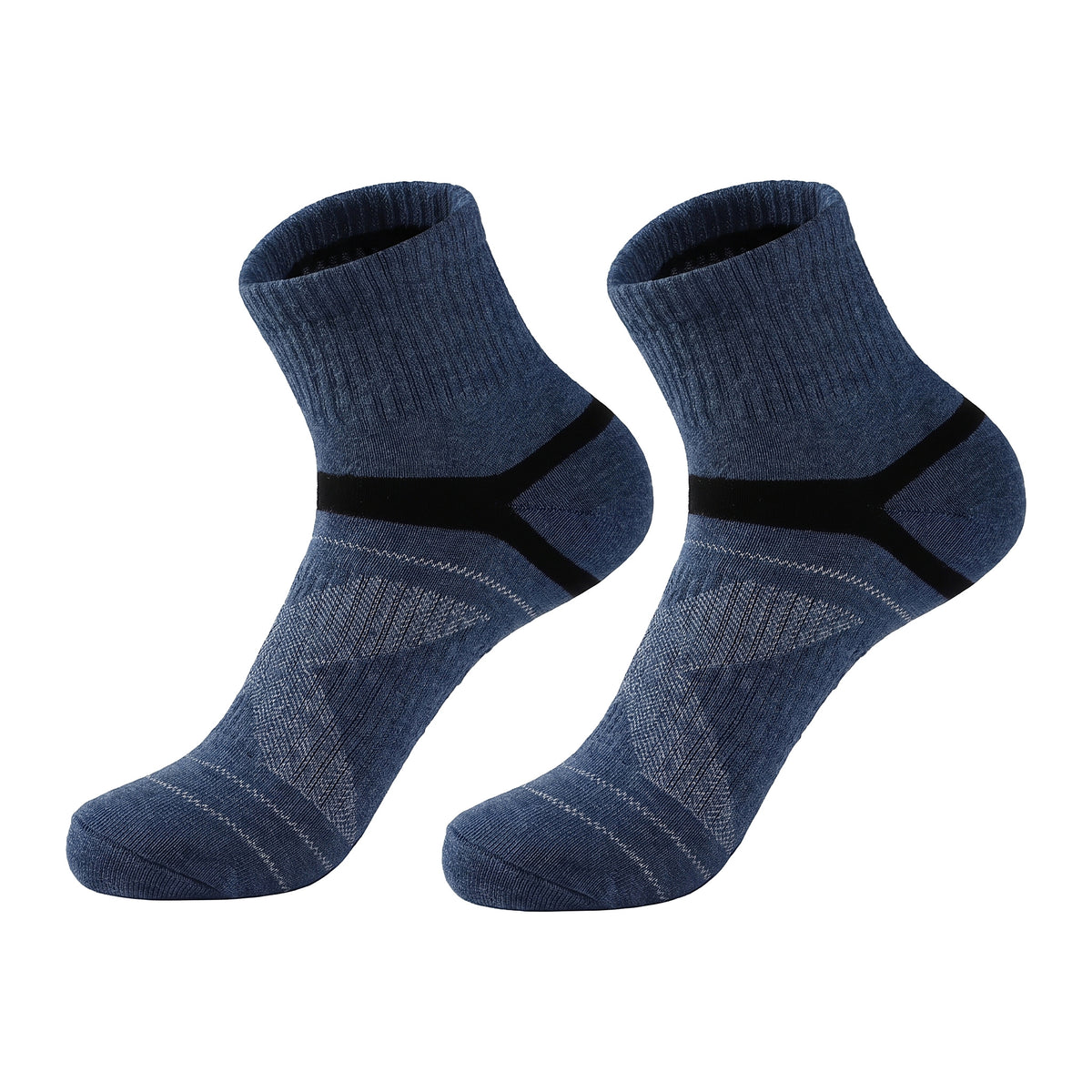 Norva Crew Jacquard in Denim