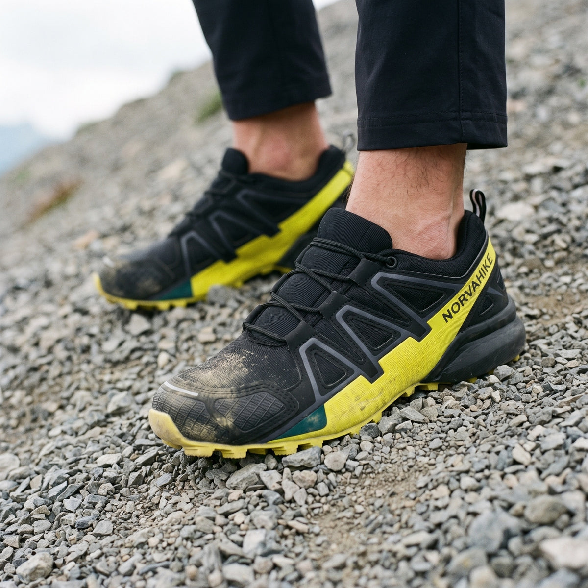 Norva Air Daybreak, worn on foot