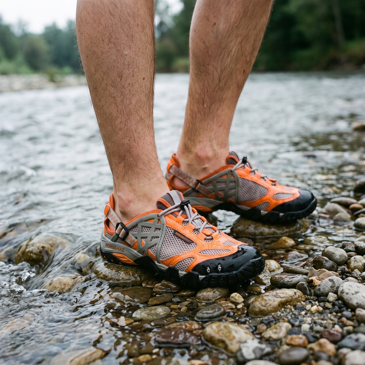 Norva Hydro Canyon, worn on foot