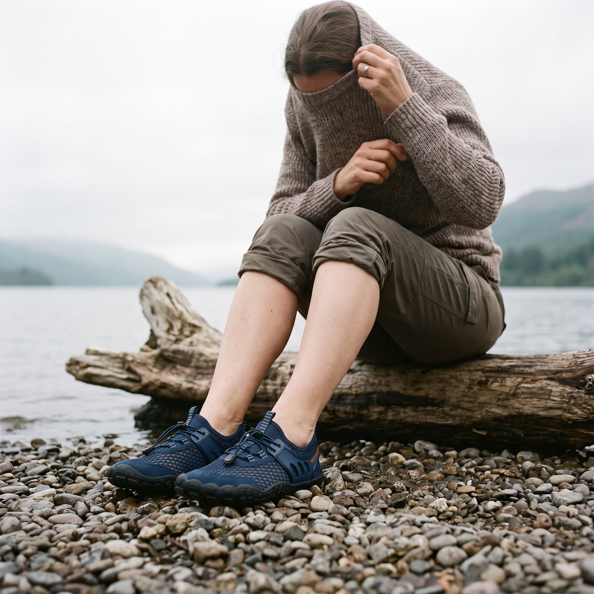 Norvaflex Barefoot Wide Toe Drift, outdoors