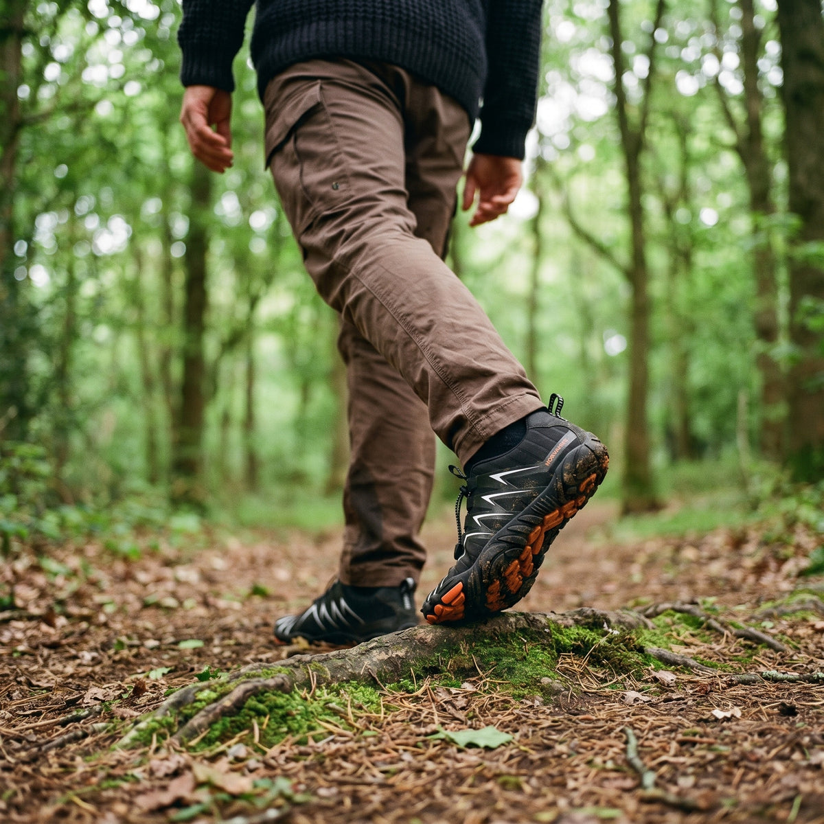 Norvaflex Barefoot Wide Toe Root, outdoors