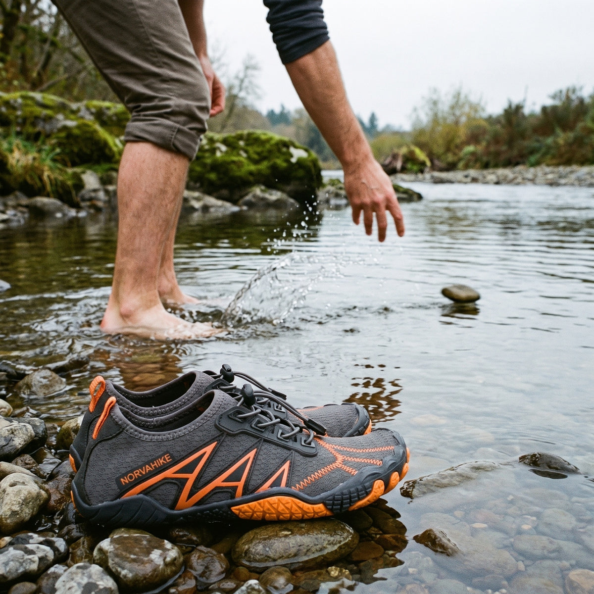 Norvaflex Barefoot Wide Toe Surf, outdoors
