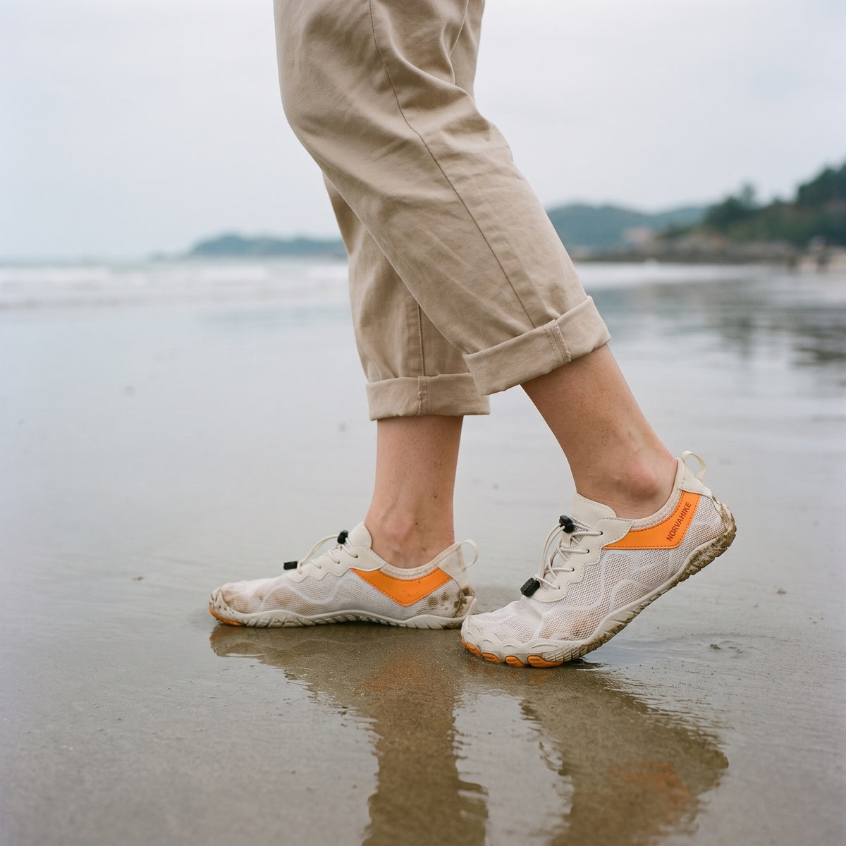 Norvaflex Barefoot Wide Toe Sandbar, outdoors