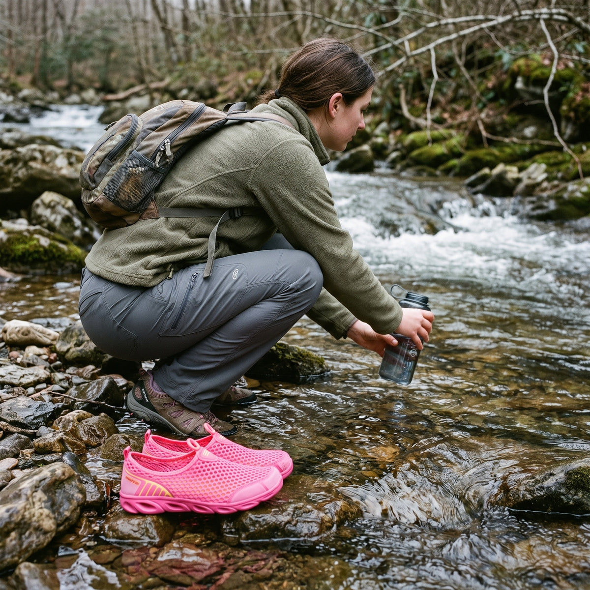 Norva Slip-On Air Compact, outdoors